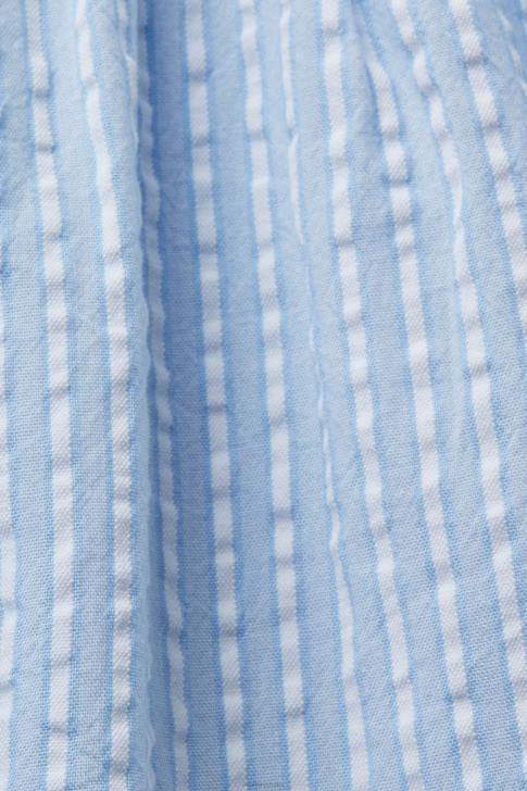 Blouses Light Blue Women Esprit Textured short-sleeve blouse V48Z118