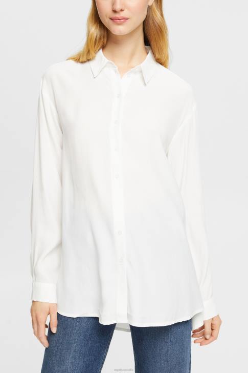 Blouses Off White Women Esprit Shirt blouse, LENZING ECOVERO V48Z425