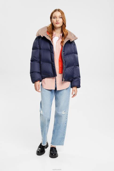 Blouses Orange Red Women Esprit Striped poplin blouse V48Z349