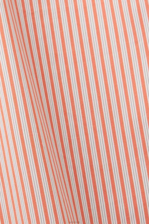 Blouses Orange Red Women Esprit Striped poplin blouse V48Z349