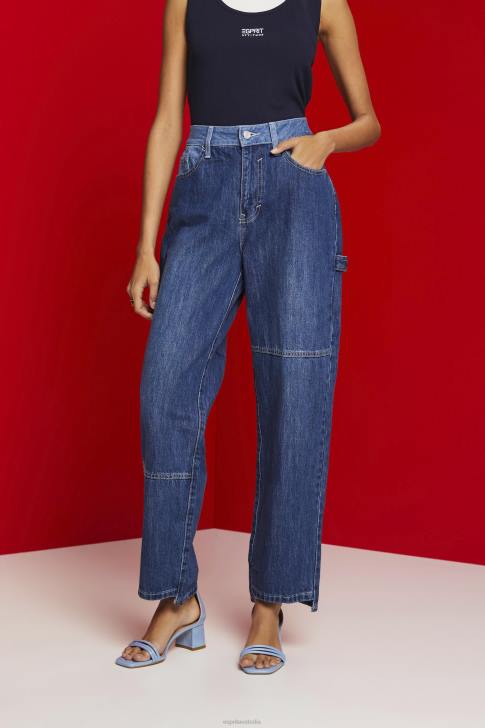 Denim Blue Dark Wash Women Esprit Jeans in a 90s design V48Z300