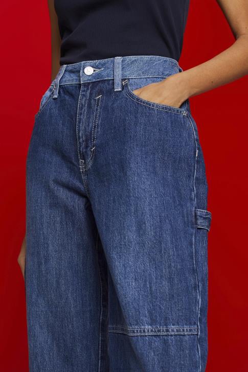 Denim Blue Dark Wash Women Esprit Jeans in a 90s design V48Z300