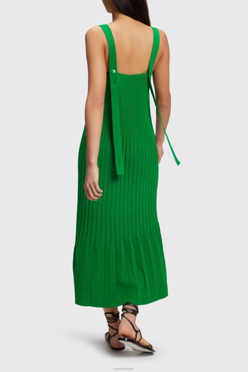 Dresses Green Women Esprit Pleated strap dress V48Z387