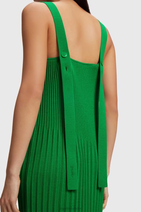 Dresses Green Women Esprit Pleated strap dress V48Z387
