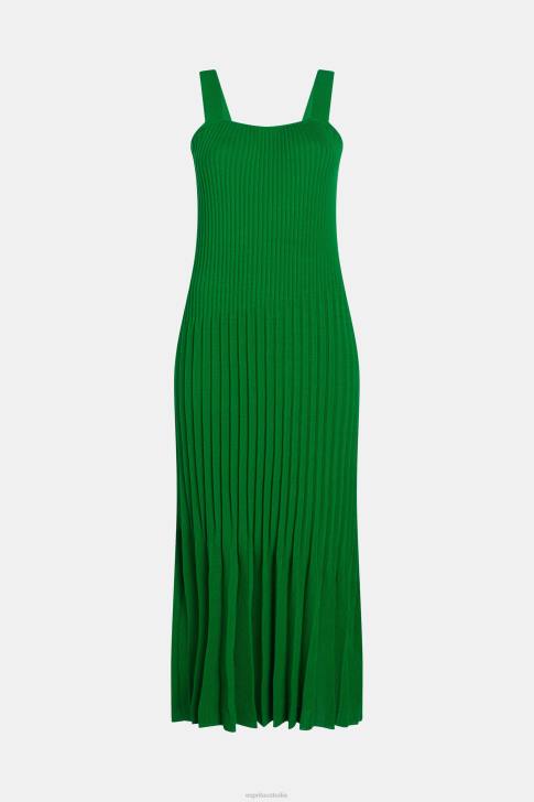 Dresses Green Women Esprit Pleated strap dress V48Z387