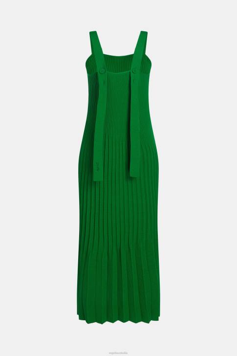 Dresses Green Women Esprit Pleated strap dress V48Z387
