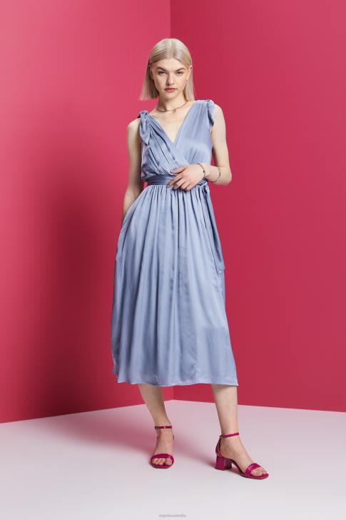Dresses Light Blue Lavender Women Esprit Dresses Light Woven V48Z138