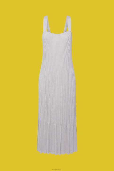 Dresses Medium Grey Women Esprit Pleated strap dress V48Z490