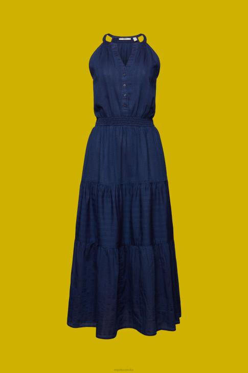 Dresses Navy Women Esprit Dresses light woven V48Z100