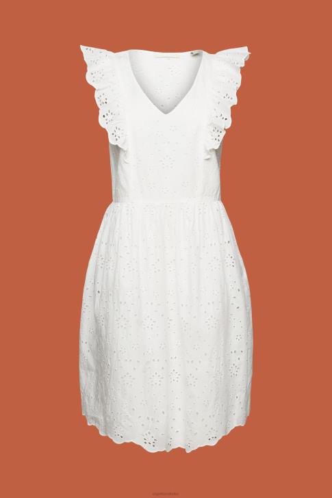 Dresses Off White Women Esprit Cotton lace dress V48Z191
