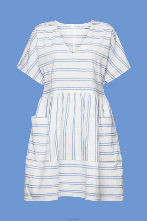 Dresses Off White Women Esprit Dresses light woven V48Z101