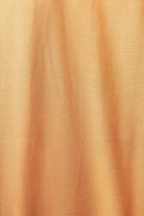 Dresses Peach Women Esprit Blended linen: shirt dress with a belt V48Z542