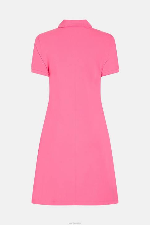 Dresses Pink Women Esprit Dolphin Tennis Club Classic Polo Dress V48Z508