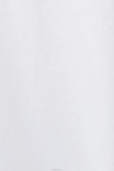 Dresses White Women Esprit Cotton Lace Knee-Length Dress V48Z111