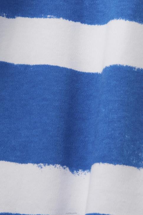 Dresses White Women Esprit Striped T-Shirt Dress V48Z182