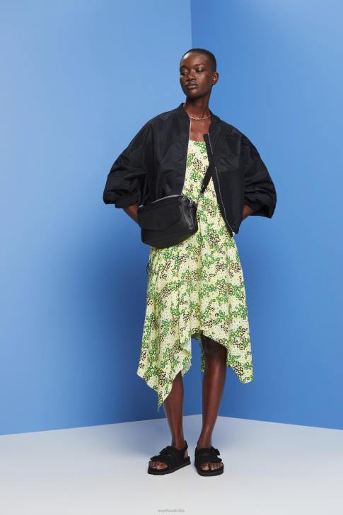 Dresses Yellow Women Esprit Printed midi dress V48Z237