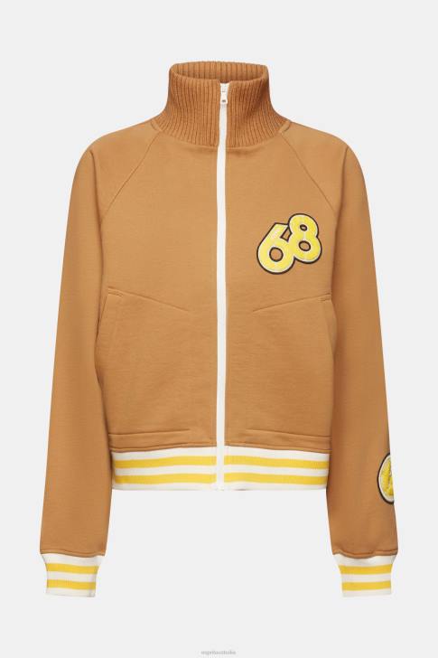 Jackets Caramel Women Esprit Varsity jacket V48Z417