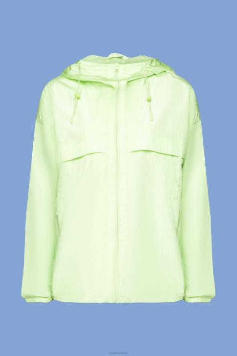 Jackets Citrus Green Women Esprit Lightweight jacket with a hood V48Z276