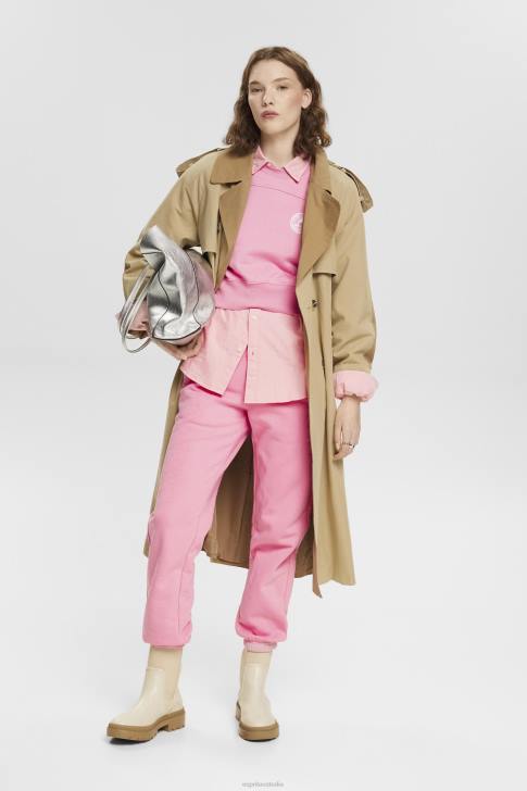 Joggers Pink Women Esprit Sweatshirt joggers V48Z177