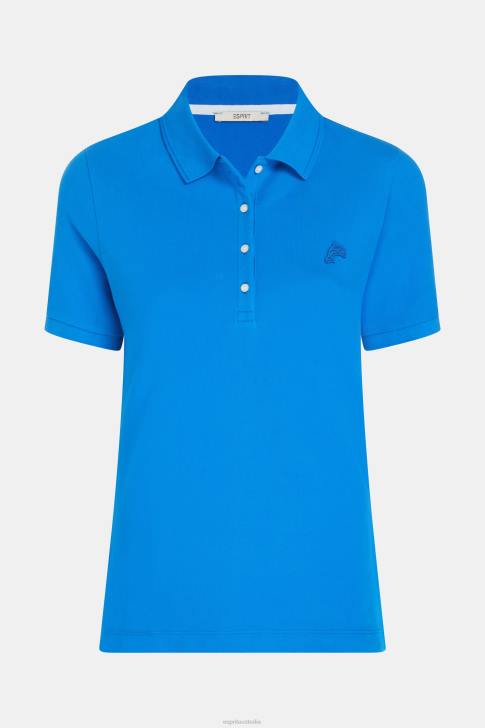 Polos Blue Women Esprit Dolphin Tennis Club Classic Polo V48Z497