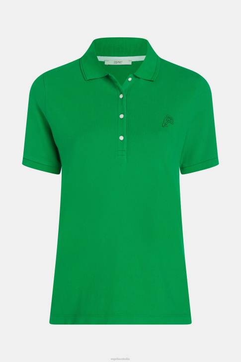 Polos Green Women Esprit Dolphin Tennis Club Classic Polo V48Z495