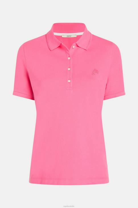 Polos Pink Women Esprit Dolphin Tennis Club Classic Polo V48Z499