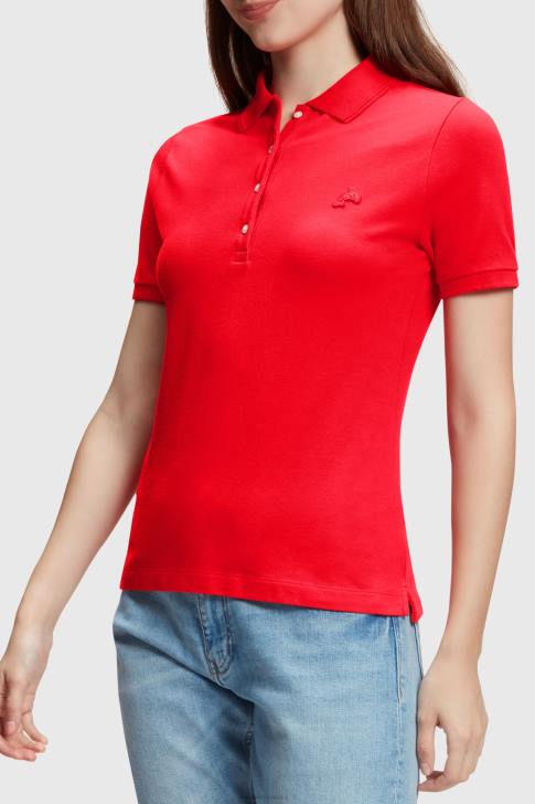 Polos Red Women Esprit Dolphin Tennis Club Classic Polo V48Z498