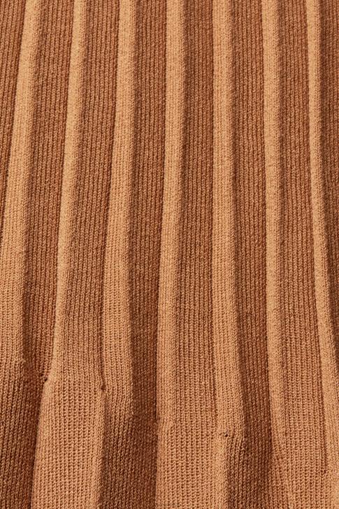 Skirts Brown Women Esprit Pleated midi skirt V48Z482