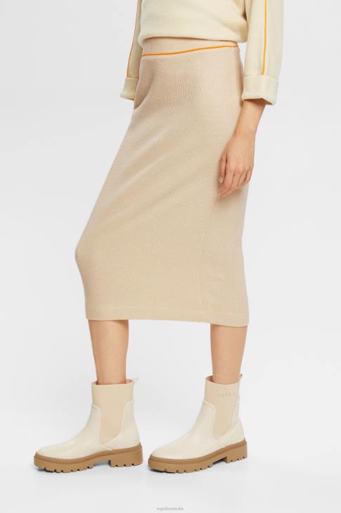 Skirts Ice Women Esprit Rib knit pencil skirt V48Z432