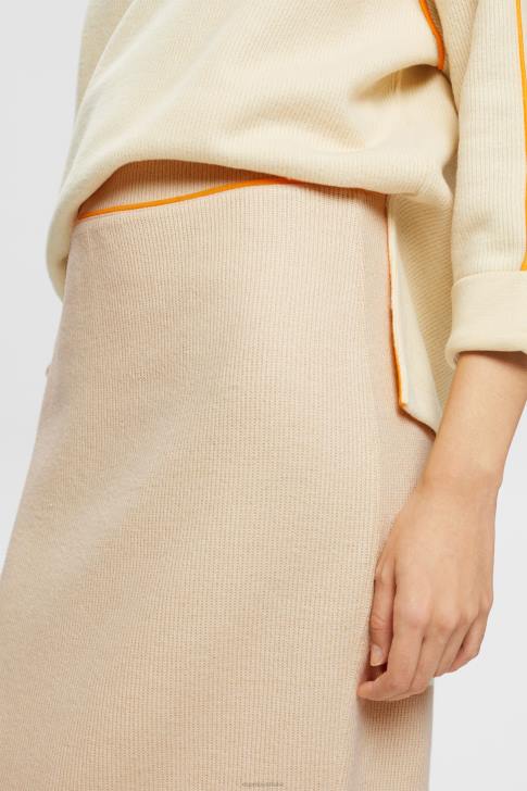 Skirts Ice Women Esprit Rib knit pencil skirt V48Z432