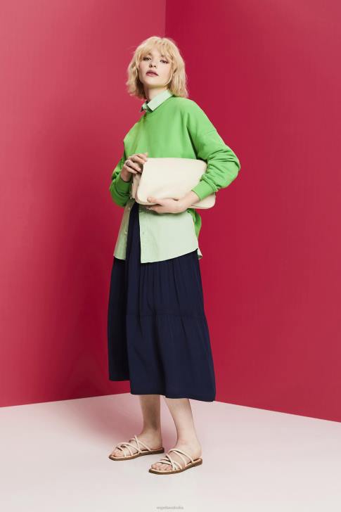 Skirts Navy Women Esprit Midi skirt V48Z239