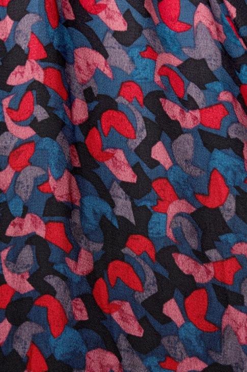 Skirts Pink Women Esprit Printed midi-skirt with gathers V48Z421