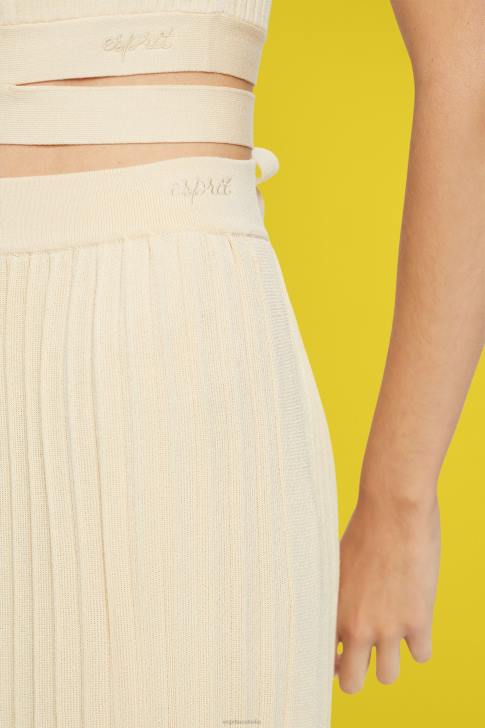 Skirts Sand Women Esprit Pleated midi skirt V48Z483