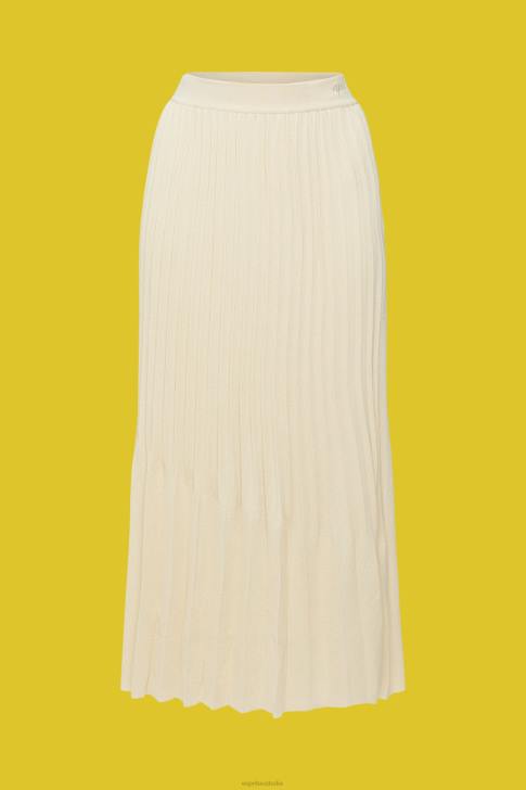 Skirts Sand Women Esprit Pleated midi skirt V48Z483