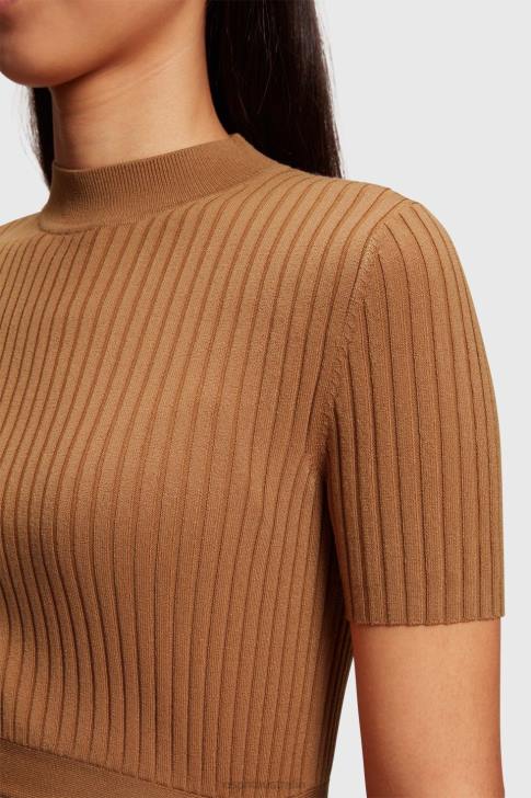 Sweaters Brown Women Esprit Pleated top V48Z375