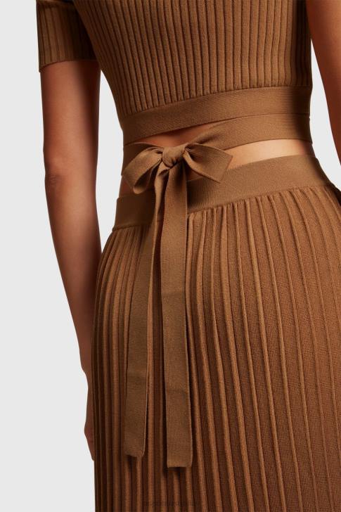 Sweaters Brown Women Esprit Pleated top V48Z375