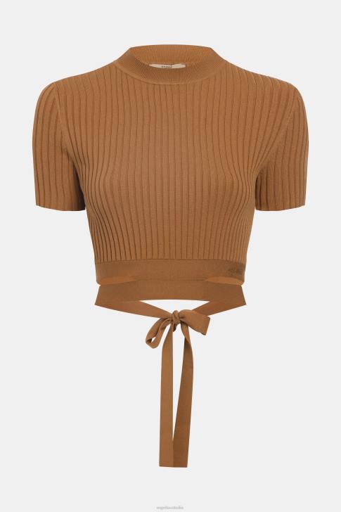 Sweaters Brown Women Esprit Pleated top V48Z375