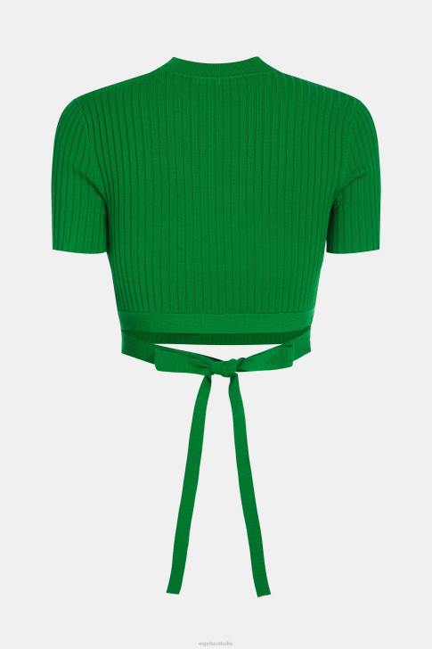 Sweaters Green Women Esprit Pleated top V48Z377