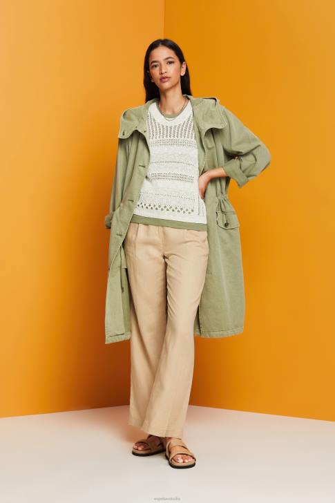 Sweaters Ice Women Esprit Mouline sleeveless jumper, cotton blend V48Z107