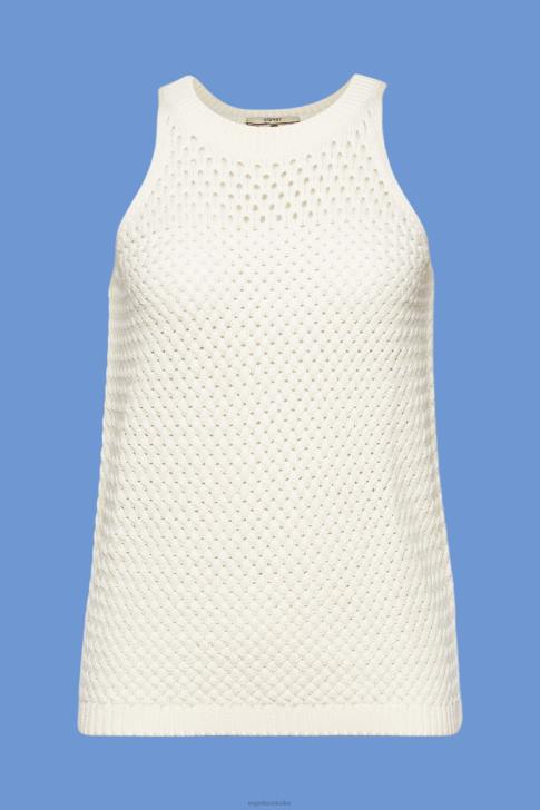 Sweaters Ice Women Esprit Sleeveless knit top, 100% cotton V48Z98