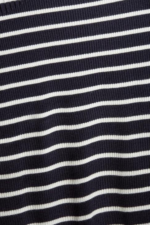 Sweaters Navy Women Esprit Short-sleeved ribbed sweater V48Z319