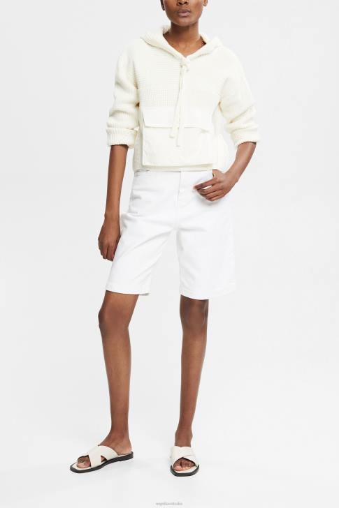 Sweaters Off White Women Esprit Knit hooded jumper V48Z563