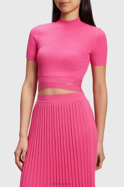 Sweaters Pink Fuchsia Women Esprit Pleated top V48Z379
