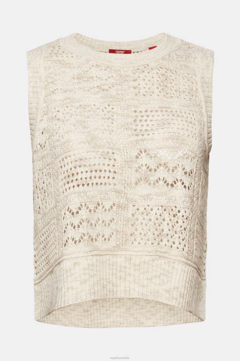 Sweaters Sand Women Esprit Sleeveless jumper V48Z7