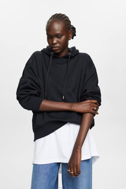 Sweatshirts & Hoodies Black Women Esprit Recycled: oversized hoodie V48Z29