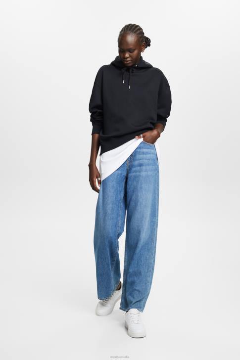 Sweatshirts & Hoodies Black Women Esprit Recycled: oversized hoodie V48Z29