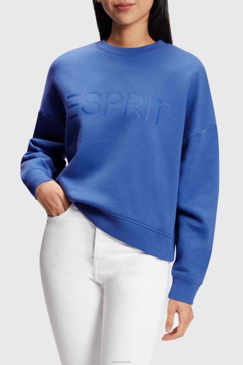 Sweatshirts & Hoodies Blue Women Esprit Logo print sweatshirt V48Z464