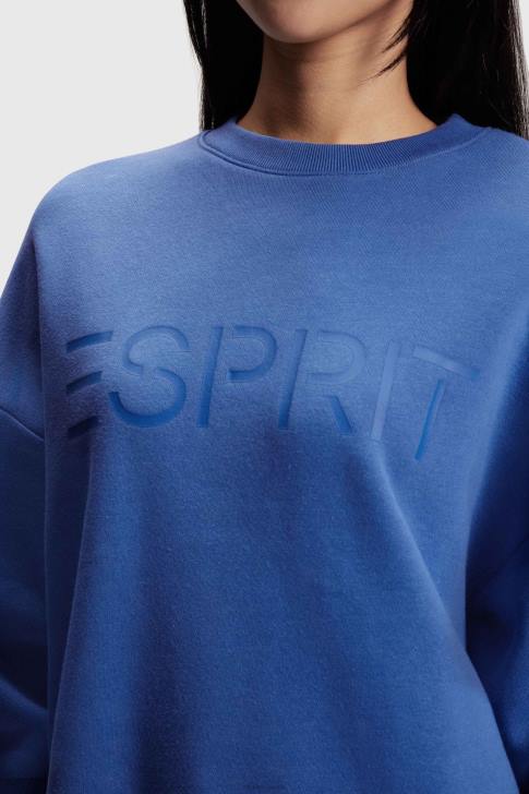 Sweatshirts & Hoodies Blue Women Esprit Logo print sweatshirt V48Z464