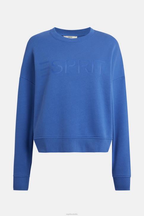 Sweatshirts & Hoodies Blue Women Esprit Logo print sweatshirt V48Z464