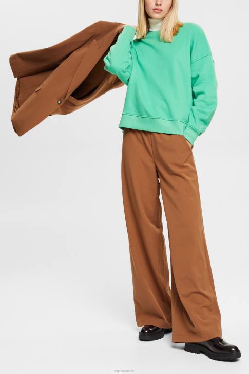 Sweatshirts & Hoodies Green Women Esprit Relaxed Fit Sweatshirt V48Z524